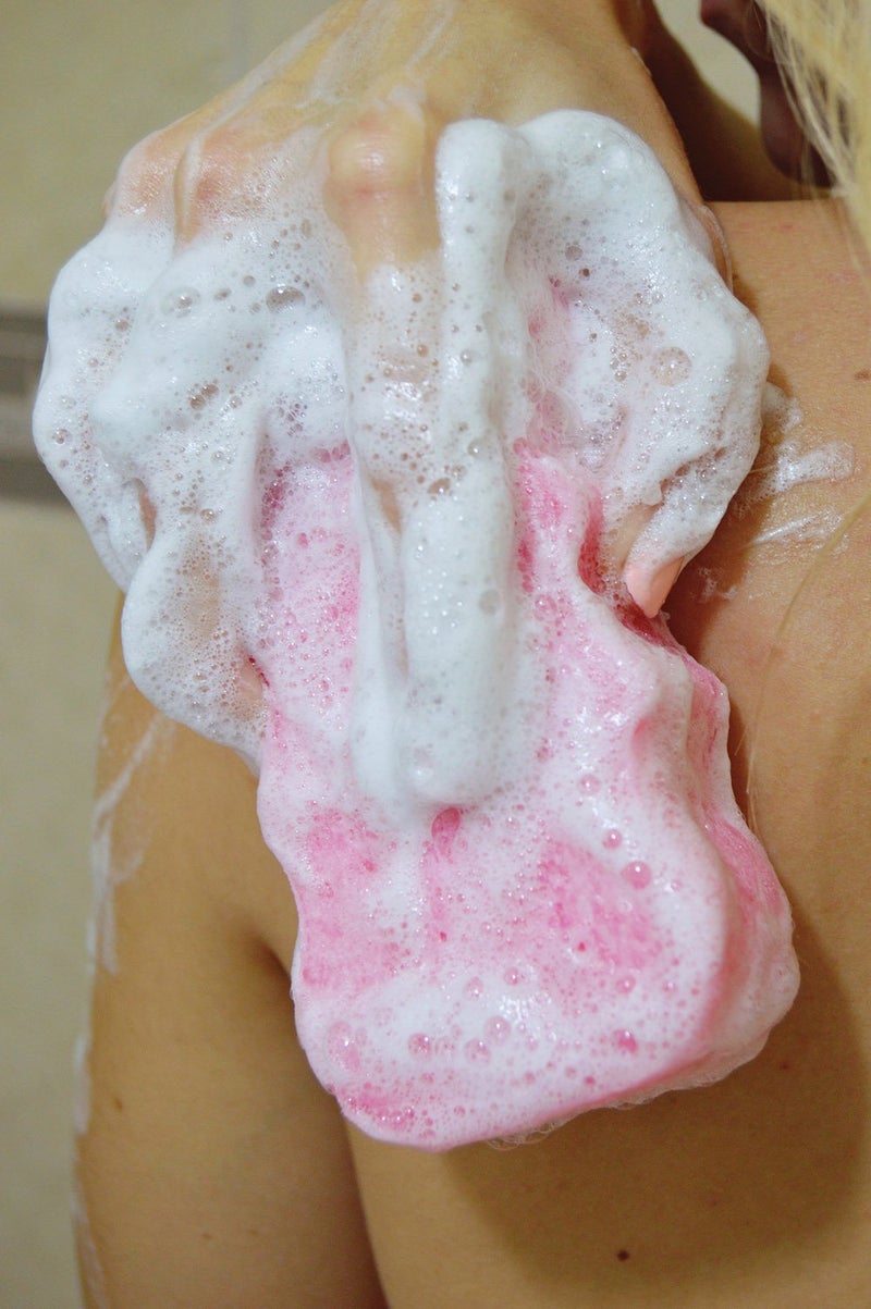 Spongeables Body Wash in a 20+ Wash Sponge, Sweet Grapefruit, 3 Count - Image 5